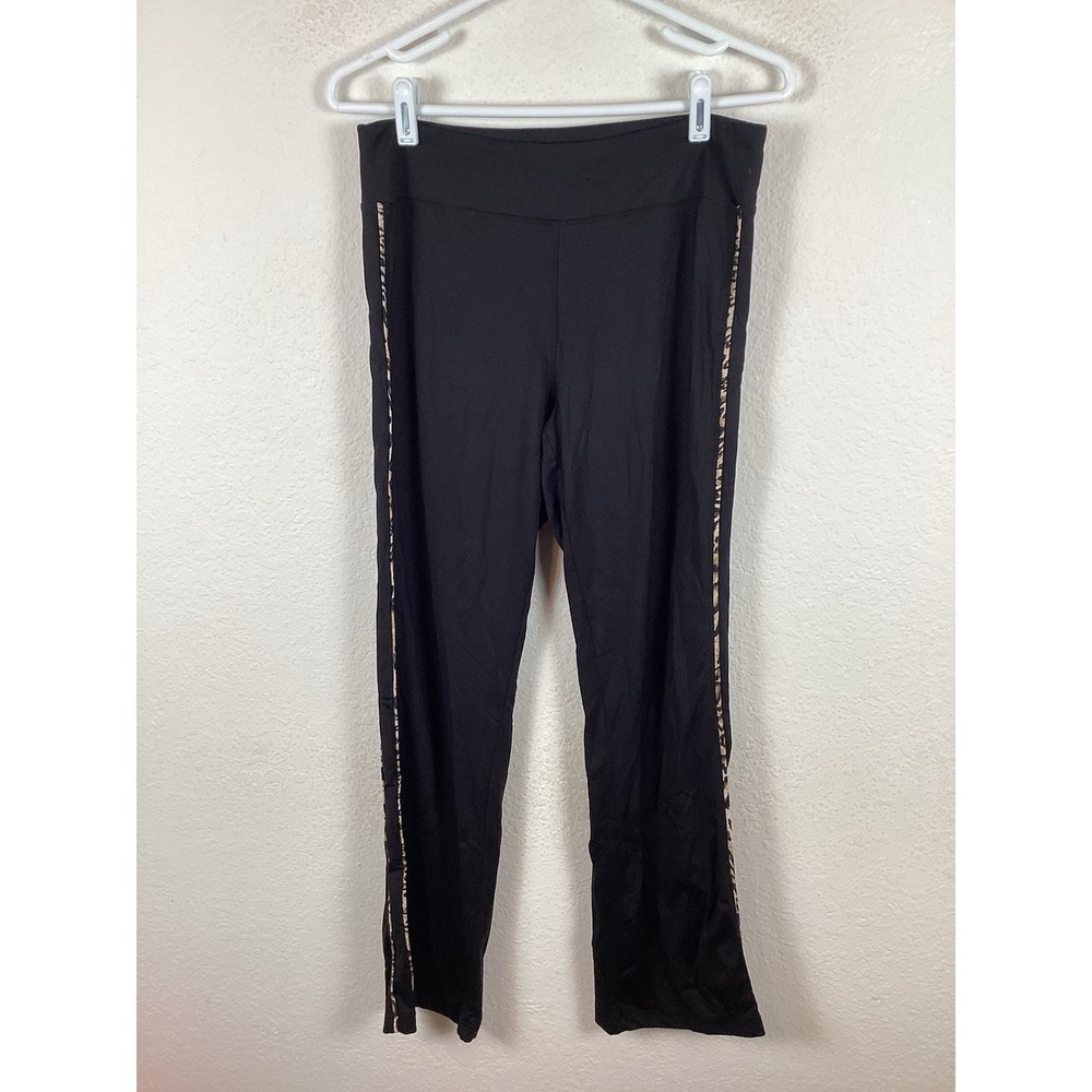 Neiman Marcus Womens Size S Small Sweatpants Sports Black Stretch Excellent